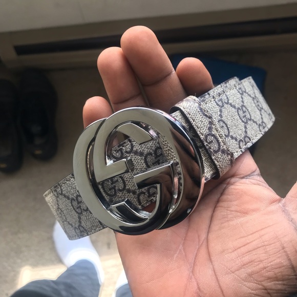 Gucci GG Supreme Belt with G Buckle